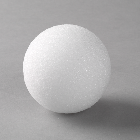Ball - 5" - Styrofoam