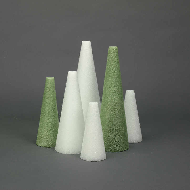 Cone - 12 x 4 - Styrofoam – The Craft Place USA