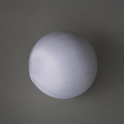 Ball Ornament - 3 inch - Matte Optical White - 12pk