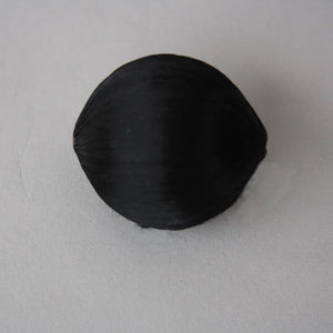 Ball Ornament - 3 inch - Matte Black- 12pk
