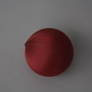 Ball Ornament - 4 inch - Matte Burgundy - 6pk