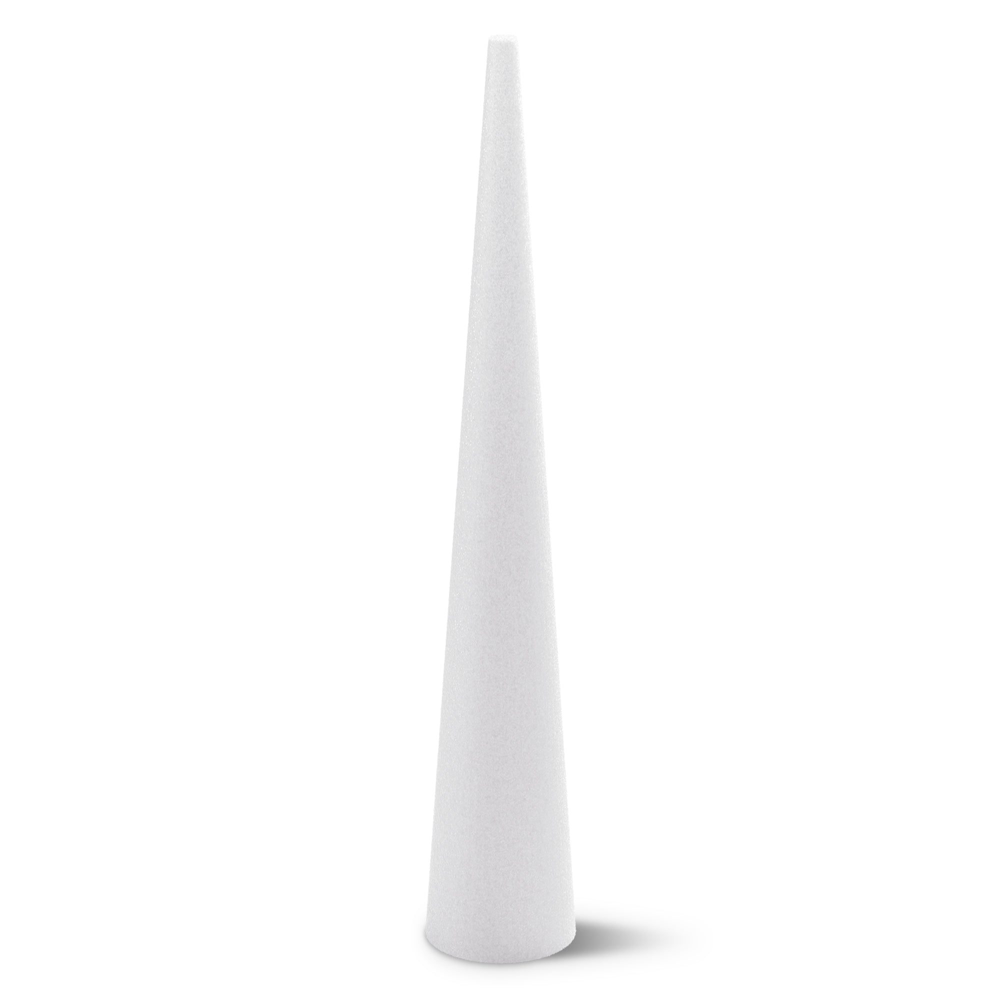 Large Foam Cones for Crafts - Set of 6-12 inches Tall - DIY Craft Supplies