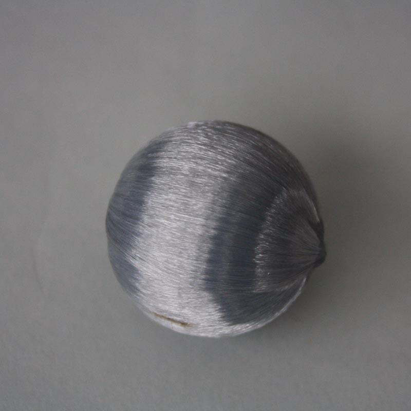 Ball Ornament - 2 inch - Satin Dawn Grey - 12pk