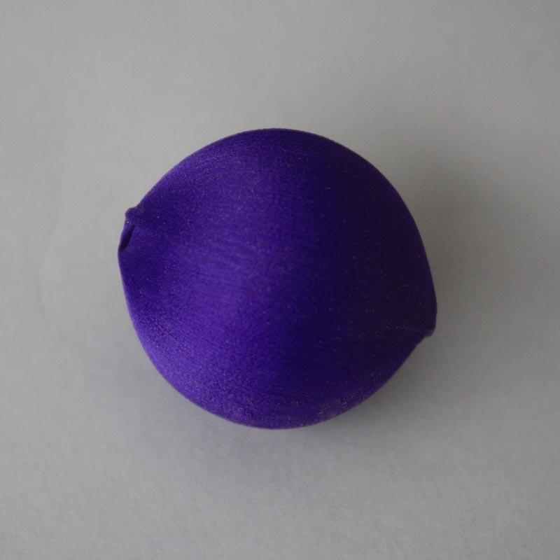 Ball Ornament - 1.25inch - Matte Dark Purple - 12pk