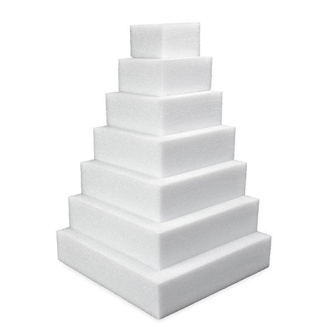 Cake Form - Square 4" thick - 6" x 6" - CraftFōM®