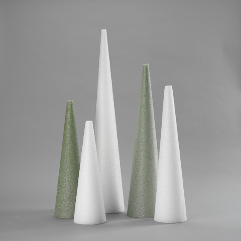 Cone - 30" x 6" - Styrofoam