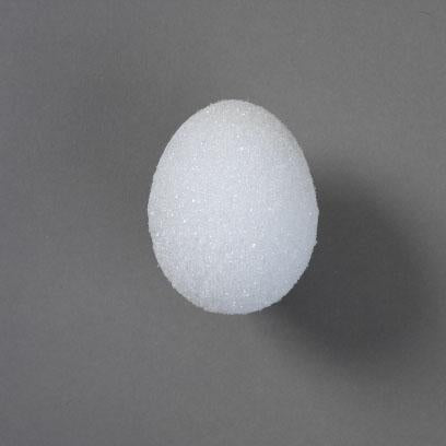 Egg - 2.5" Hen - CraftFōM - White
