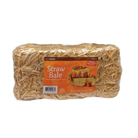 Straw Bale - 13" x 6" x 5" - 12pk Case