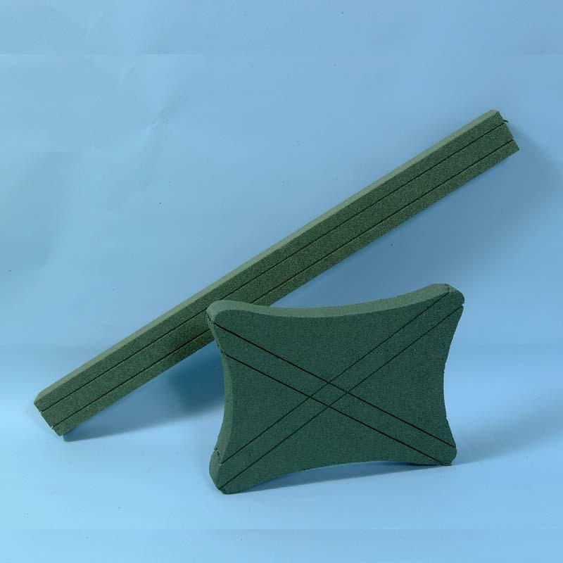 Reinforced Pillow - 16" x 12" x 2" - Painted Green