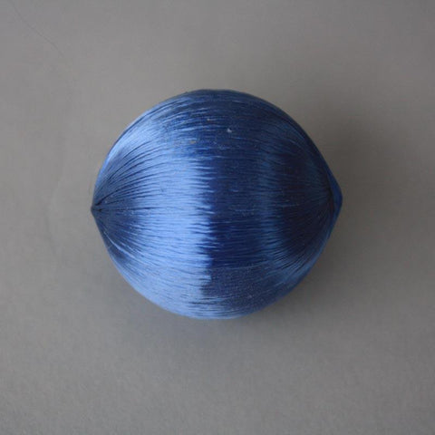 Ball Ornament - 3 inch - Satin French Blue - 12pk