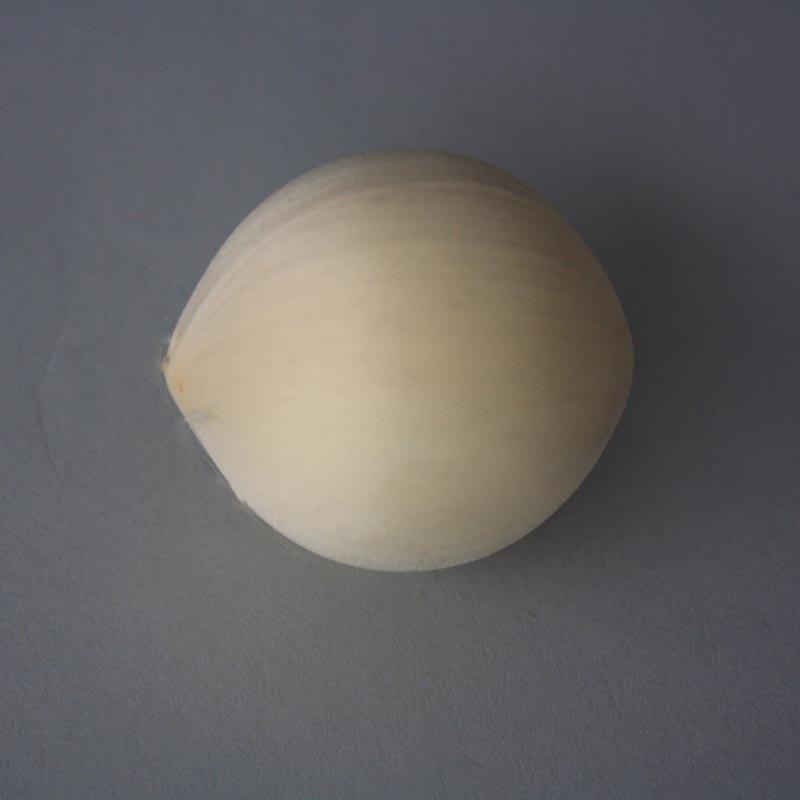 Ball Ornament - 2.5 inch - Matte Ivory - 12pk