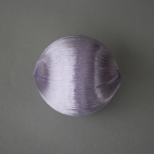 Ball Ornament - 4 inch - Satin Lilac - 6pk