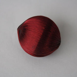 Ball Ornament - 1.25inch - Satin Merlot - 12pk