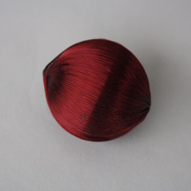 Ball Ornament - 2 inch - Satin Merlot - 12pk