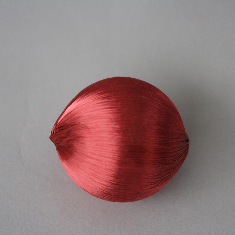 Ball Ornament - 2.5 inch - Satin Rose - 12pk