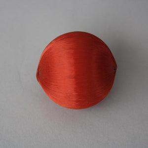 Ball Ornament - 4 inch - Satin Rust - 6pk