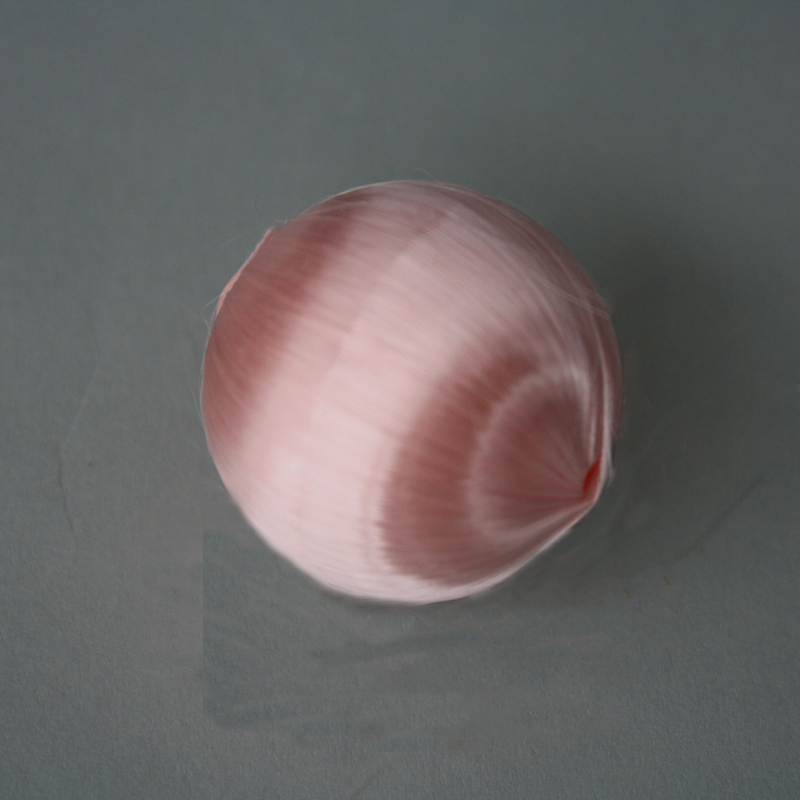 Ball Ornament - 1.25inch - Satin Baby Pink - 12pk
