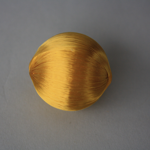 Ball Ornament - 1.25inch - Satin Gold - 12pk