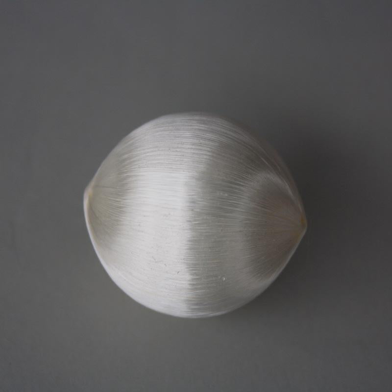 Ball Ornament - 2.5 inch - Satin White - 12pk